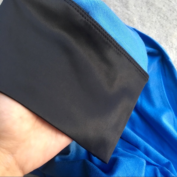 Satin Hemmed Dress - Picture 4 of 5